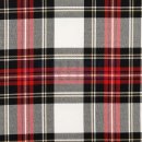 TARTAN Blok Stretch 03036V Zwart-wit-rood-geel 012