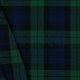 TARTAN Blok Stretch 03036V Zwart-blauw-groen groot 013