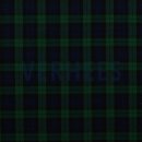 TARTAN Blok Stretch 03036V Zwart-blauw-groen smal 014