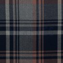 TARTAN Blok Stretch 03036V Navy-Grijs-Roest 027