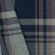 TARTAN Blok Stretch 03036V Navy-Grijs-Roest 027