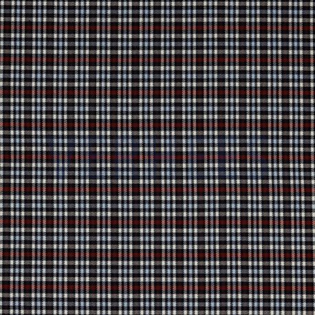 TARTAN Blok Stretch 03036V Navy-Lichtlblauw-Roest 056