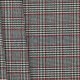 TARTAN Blok Stretch 03036V Zwart-Wit-Rood 060