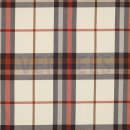TARTAN Blok Stretch 03036V Zand-Bruin-Oranje 065