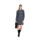 Burda naaipatroon 5854 rood - Jurk - maat 34-48
