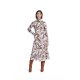 Burda 5863 Jurk en Blouse van katoen, crepe, viscose