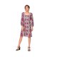 Burda 6014 Jurken van katoen, Viscose, Linnen of Stofmenging