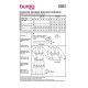 Burda 6023 Jurk en Blouse van katoen, crepe, viscose, zijde