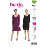 Burda 5835 jurkjes van kant