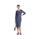 Burda 5861 jurkjes van crepe, stofmenging, wol
