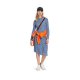 Burda 5879 Jurk en Blouse van katoen, Viscose, Crepe