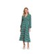 Burda 5885 jurkjes viscose , zijde, stofmenging