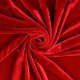 VELOURS STOF Stretch 200025 Rood 3019