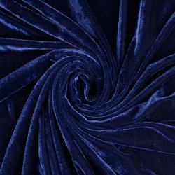 Velours Glans Kobalt