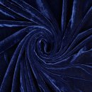 Velours Glans Stretch blauw