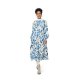 Burda 5948 Jurken van Viscose, Crepe, Mousseline