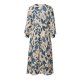 Burda 5948 Jurken van Viscose, Crepe, Mousseline