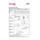 Burda 5959 Jurken van katoen, Viscose, Flanel of Zijde