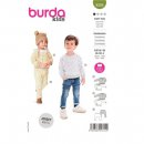 Burda 9259 Baby Combinatie van Jersey, Jogging, Fleece