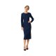 Burda 5983 Jurken van Viscose, Crepe, Stofmenging, Wol