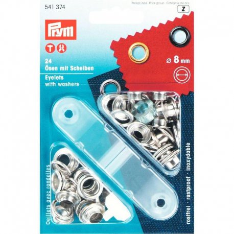 Prym Ring+Schijf 8mm