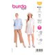 Burda 6001 Blouses van Katoen, Linnen, Viscose
