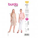 Burda 6003 Blouses van Katoen, Linnen, Viscose