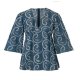 Burda 6040 jurkje en Blouse van katoen, crepe, viscose of stofmenging