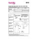 Burda 6040 jurkje en Blouse van katoen, crepe, viscose of stofmenging