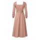 Burda 6042 Jurken van Jacquard, Taft, Duchesse