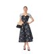 Burda 6042 Jurken van Jacquard, Taft, Duchesse