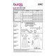 Burda 6042 Jurken van Jacquard, Taft, Duchesse