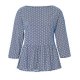 Burda 5856 Blouses van katoen, Viscose, Crepe, Stofmenging