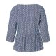 Burda 5856 Blouses van katoen, Viscose, Crepe, Stofmenging