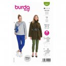 Burda 5867 Pulli Pullover tricot, Jersey, Jogging, gebreid