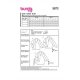 Burda 5873 Blouses van katoen, Viscose, Crepe, Zijde
