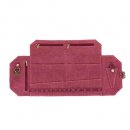 Della Q Canvas naaldenetui 20,3x19x2,5cm rood 22259