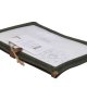 Della Q Canvas patroonhouder 22,9x17,8x1,2cm olijf 99890