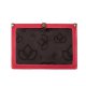 Della Q Canvas patroonhouder 22,9x17,8x1,2cm zalm 99892