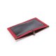 Della Q Canvas patroonhouder 22,9x17,8x1,2cm zalm 99892