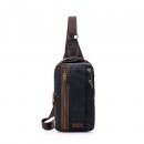 Della Q Mini messenger tas 20,3x35,6x10,2cm zwart 22234