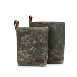 Della Q Canvas breitas 29,2x31,6-25,4x24,1cm olijf - 1x2st  99895