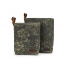 Della Q Canvas breitas 29,2x31,6-25,4x24,1cm olijf - 1x2st  99895