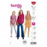 Burda 5876 T-Shirts van Jersey, Punta, Lycra