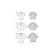 Burda 5997 Blouse van katoen, crepe, viscose