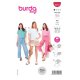 Burda 6010 Shirts van Jersey, Punta, Lycra