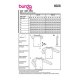 Burda 6028 Shirts van Jersey, Punta, Lycra