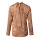 Burda 5878 en Blouse van crepe, viscose, zijde