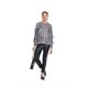 Burda 5878 en Blouse van crepe, viscose, zijde