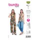 Burda 5914 Jumpsuit en Blouse van katoen, Viscose, Crepe